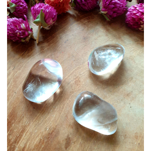 Bergkristal knuffelstenen